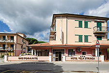 Il ristorante dell'Hotel Villa Etrusca